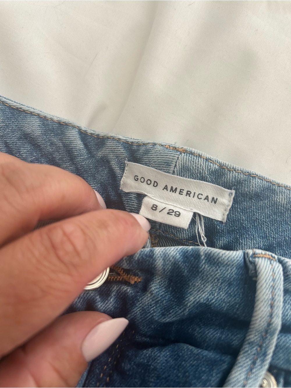 Good American Light Blue Denim Jeans